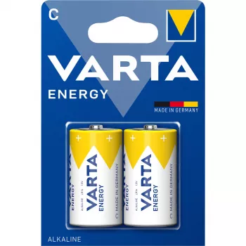 VARTA Longlife Power Alkaline C Baby -paristot LR14, 2 kpl:n pakkaus 04114229422