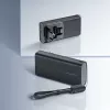 Veger ACE100 W1146 10000mAh 20W PD QC3.0 varavirtalähde - musta