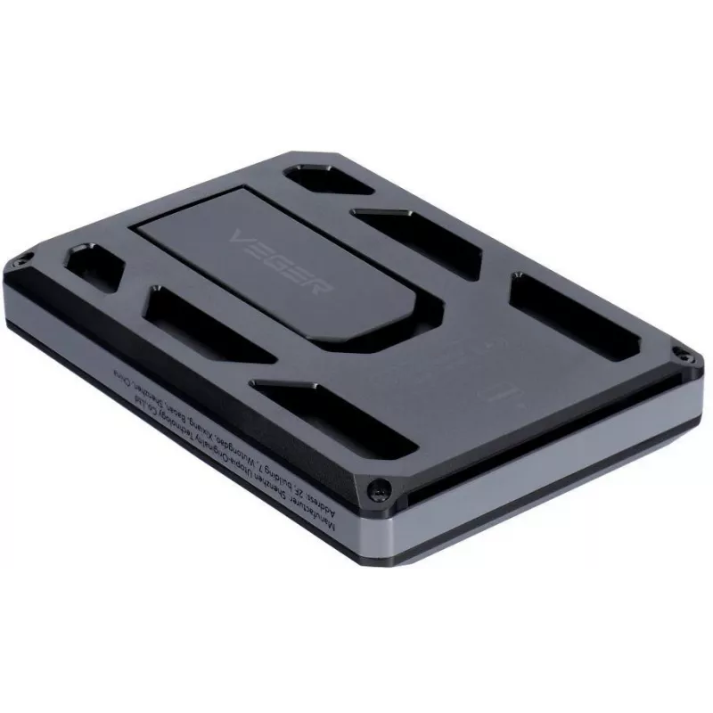 Veger GeoWallet Tracker X5 5000 mAh 20W PD QC 3.0 MFi MagSafe USB-C varavirtalähde - musta