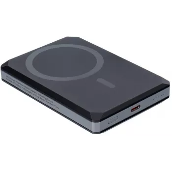 Veger GeoWallet Tracker X5 5000 mAh 20W PD QC 3.0 MFi MagSafe USB-C varavirtalähde - musta