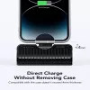 Veger PlugOn varavirtalähde (W0558P) 5000 mAh 20W PD QC3.0 integroidulla Lightning-liitännällä musta