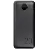 VEGER varavirtalähde 20000 mAh 20W PD QC 3.0 2x USB-A USB-C musta