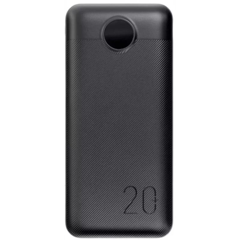 VEGER varavirtalähde 20000 mAh 20W PD QC 3.0 2x USB-A USB-C musta