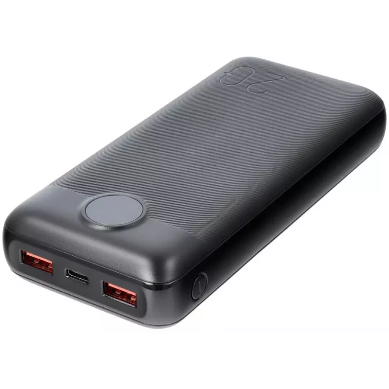 VEGER varavirtalähde 20000 mAh 20W PD QC 3.0 2x USB-A USB-C musta