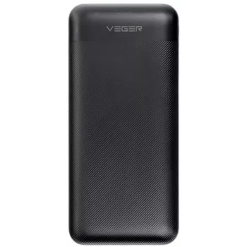 VEGER varavirtalähde 20000 mAh 20W PD QC 3.0 2x USB-A USB-C musta