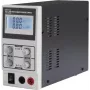 Velleman LABPS6005SM 60V 5A 300W säädettävä DC-laboratoriovirtalähde LED-näytöllä, musta/harmaa