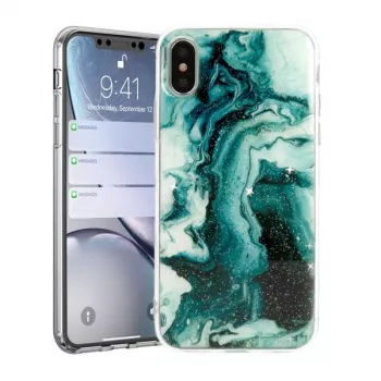 Vennus VIPX/XSCM5 läpinäkyvä takakotelo Apple iPhone X/XS:lle