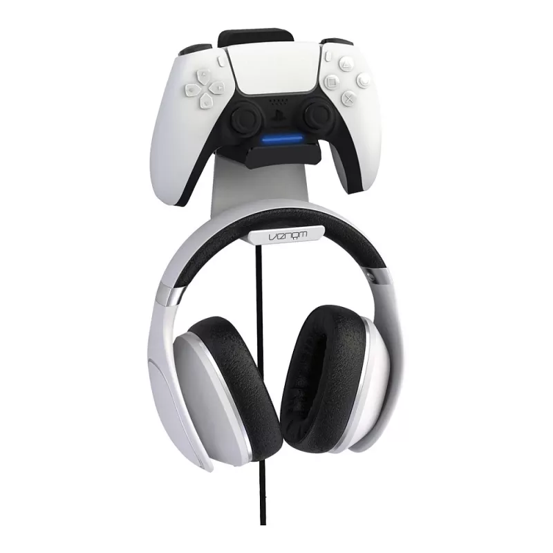 Venom Stealth latausteline & kuuloketeline PS5:lle