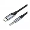 VENTION BGKHF USB-C - 3,5 mm audioadapterikaapeli 1 m musta