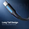 VENTION COKBG USB 2.0 - USB-C -kaapeli 1,5 m musta