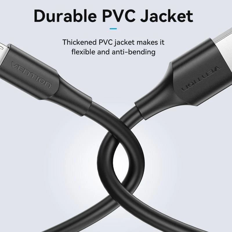 VENTION CTIBC USB 2.0 - Micro-B -kaapeli 0,25 m musta