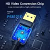 VENTION DisplayPort - DVI -kaapeli 1 m musta HAFBF