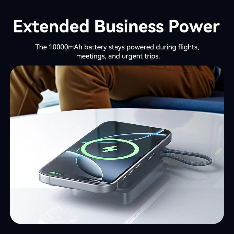 VENTION FKHH0 langaton varavirtalähde 10000mAh 35W PD/QC harmaa