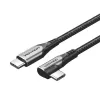 VENTION TRAHF USB-C-USB-C -kaapeli 1m harmaa 10Gbps 100W PD 4K video