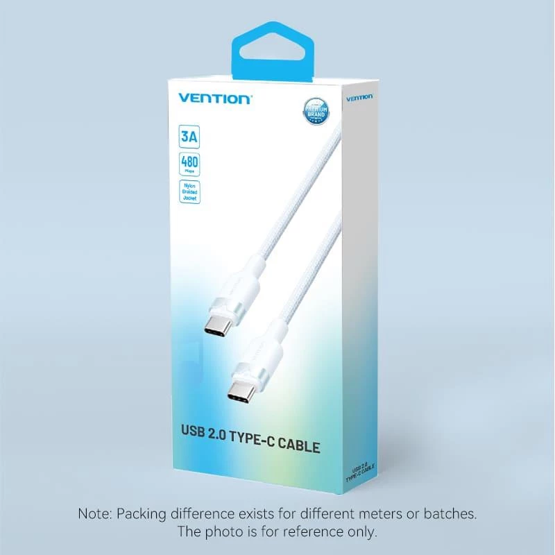VENTION TRDBF USB-C - USB-C -kaapeli 1 m musta
