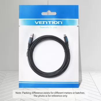 VENTION USB-C - USB 2.0 -kaapeli 0,25 m musta COKBC