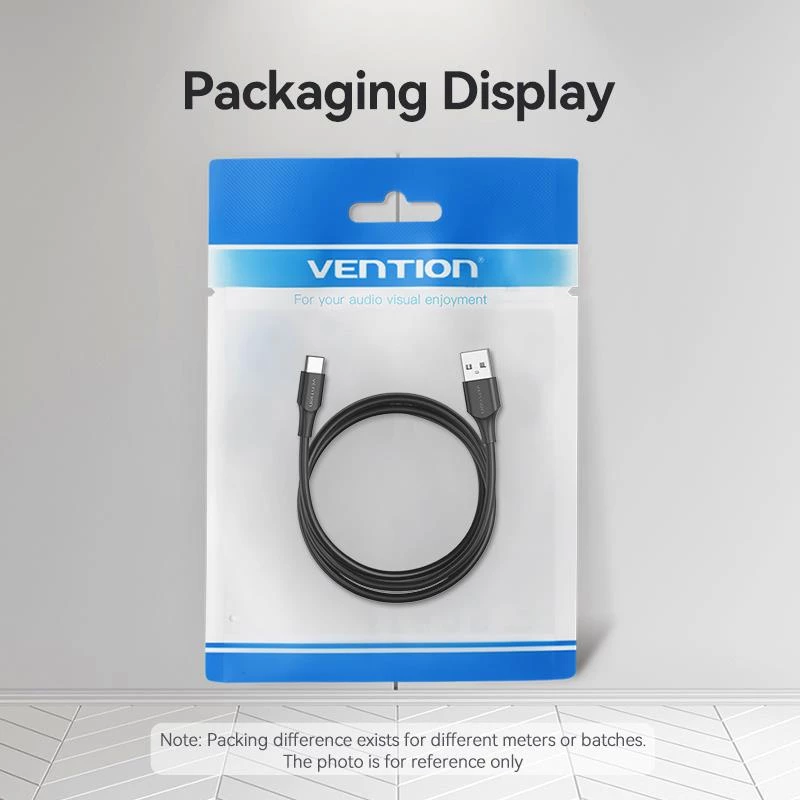VENTION USB-C - USB 2.0 -kaapeli 2 m musta CTHBH