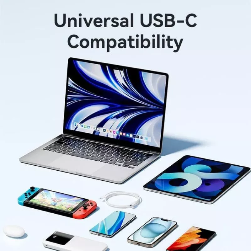VENTION USB-C - USB-C -kaapeli 1 m musta TRCBF