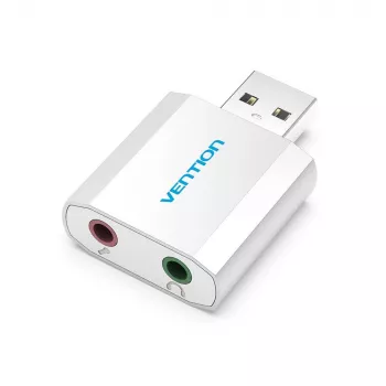 VENTION VAB-S13 USB 2.0 -äänikortti 2-porttisella keskitimellä