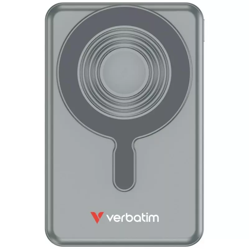 Verbatim Charge'n'Go varavirtalähde 2C & näyttö 10000 mAh harmaa