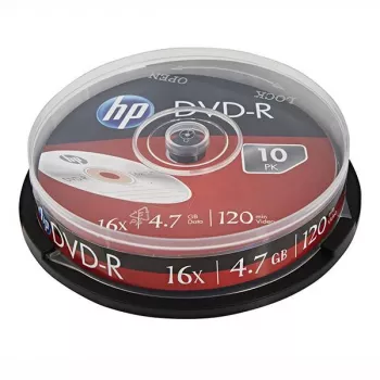 Verbatim DVD+R High Performance 4,7 GB 16x Cakebox 10 kpl:n pakkaus