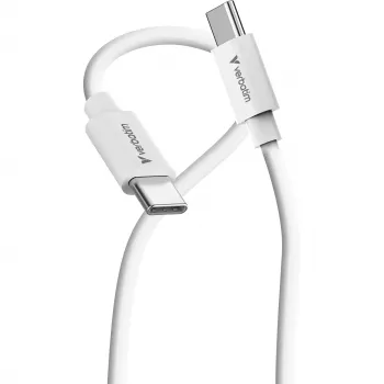 Verbatim Essentials USB 2.0 USB-C–USB-C kaapeli 1m musta TPE