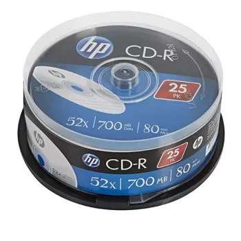 Verbatim HP CD-R 25 kpl spindeli - 700 MB, 52x, AZO Dye