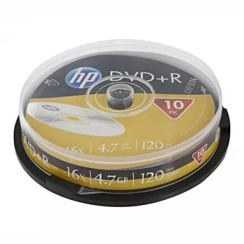 Verbatim HP DVD+R 4,7 GB 16x 10 kpl spindeli - kertakirjoitettavat tallennusmediat datan varmuuskopiointiin ja videoon