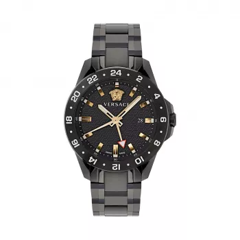 VERSACE V-Race miesten sveitsiläinen kvartsikronografikello VE2W00622 45 mm ruostumaton teräs