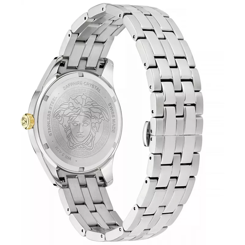 VERSACE V-Race miesten kello VE7C00523 41mm ruostumaton teräs kronografi