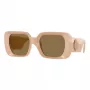 VERSACE naisten cat-eye-aurinkolasit VE4473U548973 Havana harmaa liukuväri 54mm