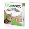 Vetoquinol DRONSPOT Spot-On matolääke keskikokoisille kissoille (2,5-5 kg) - 2 pipettiä