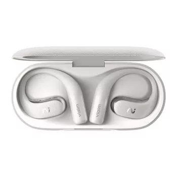 VIAIM Open Note AI-nappikuulokkeet puhemuistiinpanotoiminnolla (harmaa) - 32GB, Bluetooth 5.3