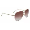 Victoria Beckham VB203S-712 naisten aurinkolasit kultainen kehys ruskeat liukuvärilinssit 62 mm