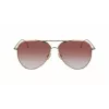 Victoria Beckham VB203S-712 naisten aurinkolasit kultainen kehys ruskeat liukuvärilinssit 62 mm