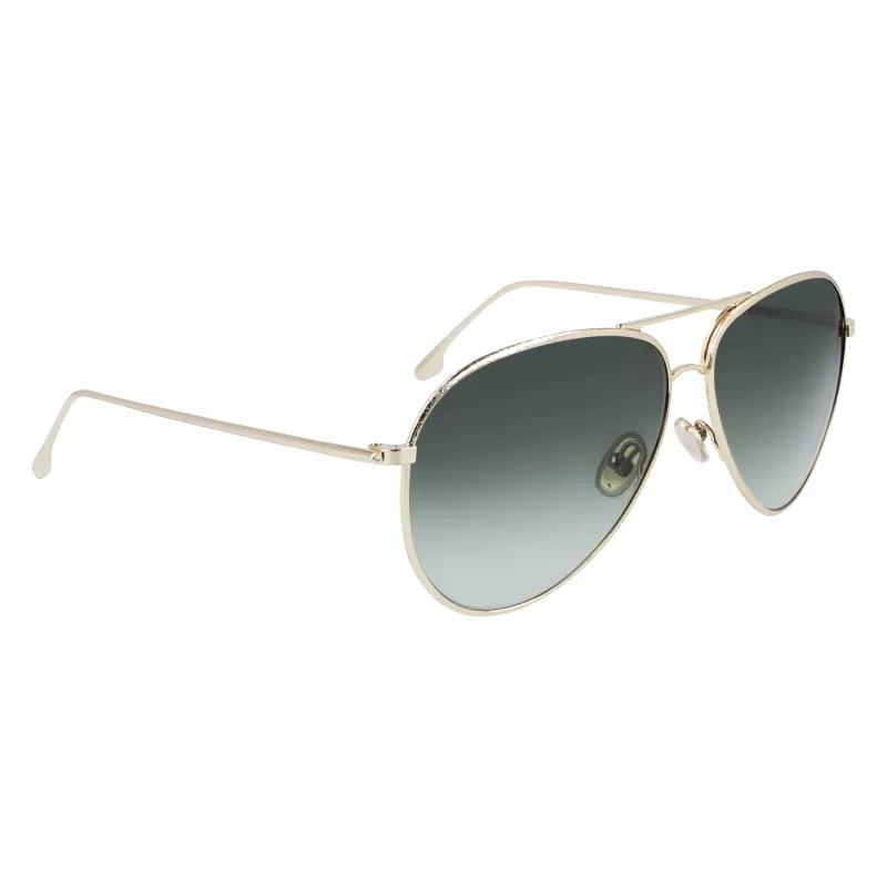 Victoria Beckham VB203S-713 cat-eye-aurinkolasit kulta ruskea liukuväri 62 mm