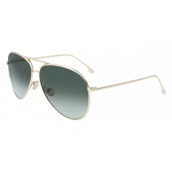 Victoria Beckham VB203S-713 cat-eye-aurinkolasit kulta ruskea liukuväri 62 mm