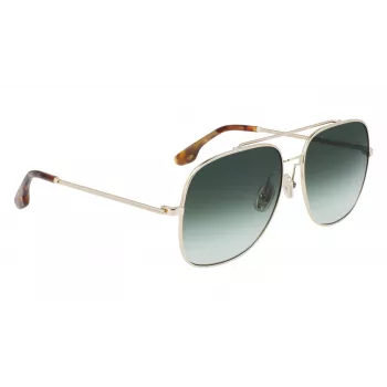 Victoria Beckham VB215S-700 naisten aurinkolasit - kultainen kehys, ruskeat liukuvärilinssit, 59 mm