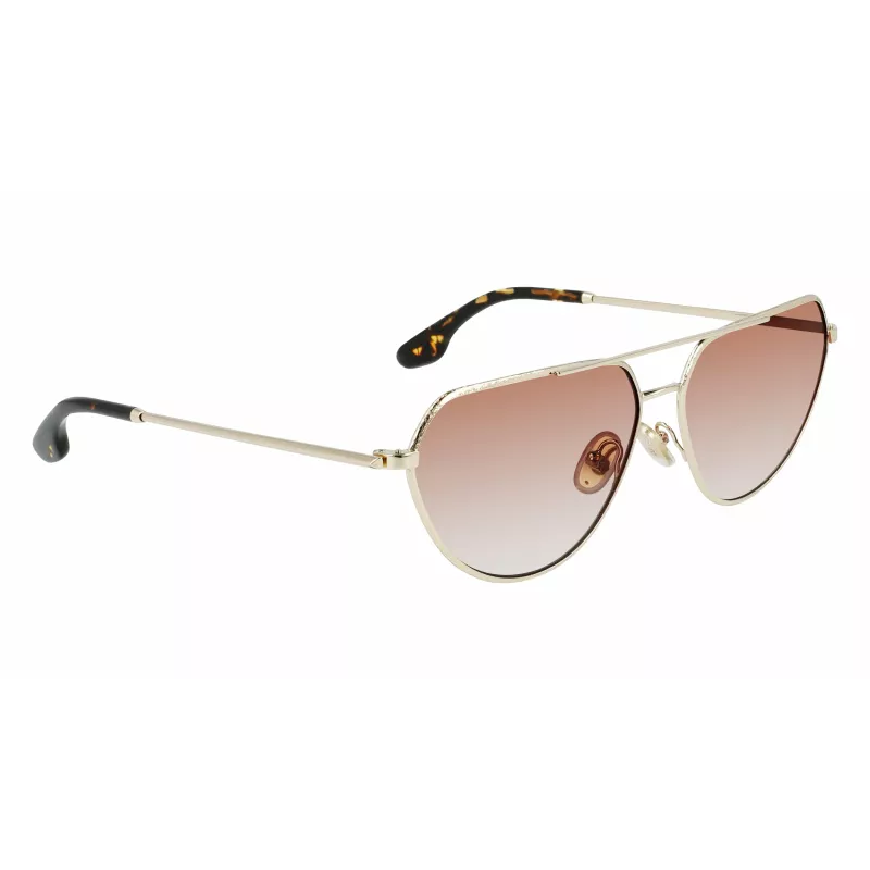 Victoria Beckham VB221S-725 naisten aurinkolasit Havana asetaatti ruskea liukuväri 60 mm