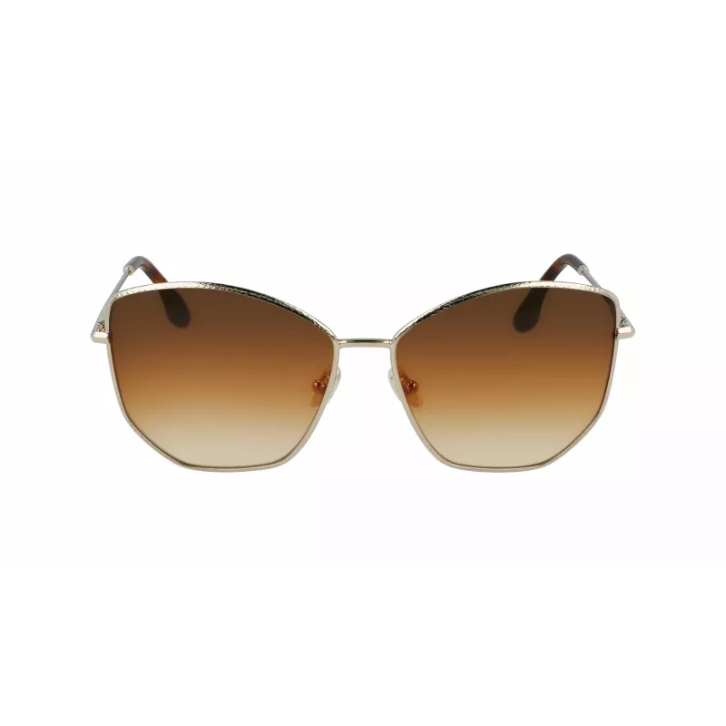 Victoria Beckham VB225S-702 naisten aurinkolasit havanna/ruskea liukuvärjäys 59 mm