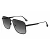 Victoria Beckham VB243S naisten aurinkolasit, kiiltävä musta kehys, harmaat linssit, 57/13/140 mm