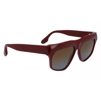 Victoria Beckham VB603S-604 naisten aurinkolasit - neliömäinen oversize-asetaattikehys 56/15/145 mm