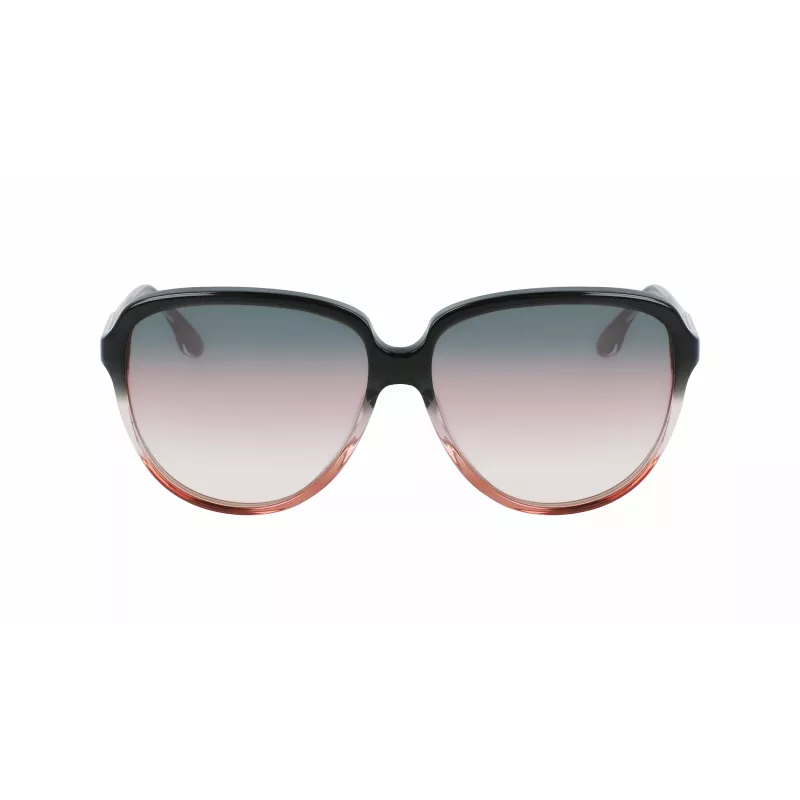 Victoria Beckham VB618S-039 naisten kulmikkaat aurinkolasit Havana 60 mm