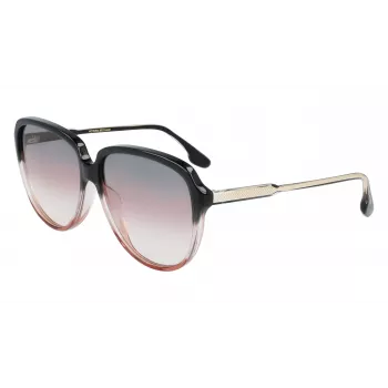 Victoria Beckham VB618S-039 naisten kulmikkaat aurinkolasit Havana 60 mm