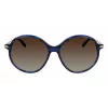Victoria Beckham VB632S-419 naisten aurinkolasit havana sininen liukuväri 58 mm