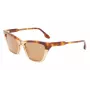 Victoria Beckham VB638S-218 naisten aurinkolasit Havana ruskea liukuväri 55mm