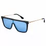 Victoria Beckham VB650S5319003 naisten kulmikkaat asetaatti-aurinkolasit, musta/harmaa, 53/19/140 mm