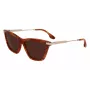 Victoria Beckham VB663S-238 naisten aurinkolasit havana ruskea liukuväri 57 mm