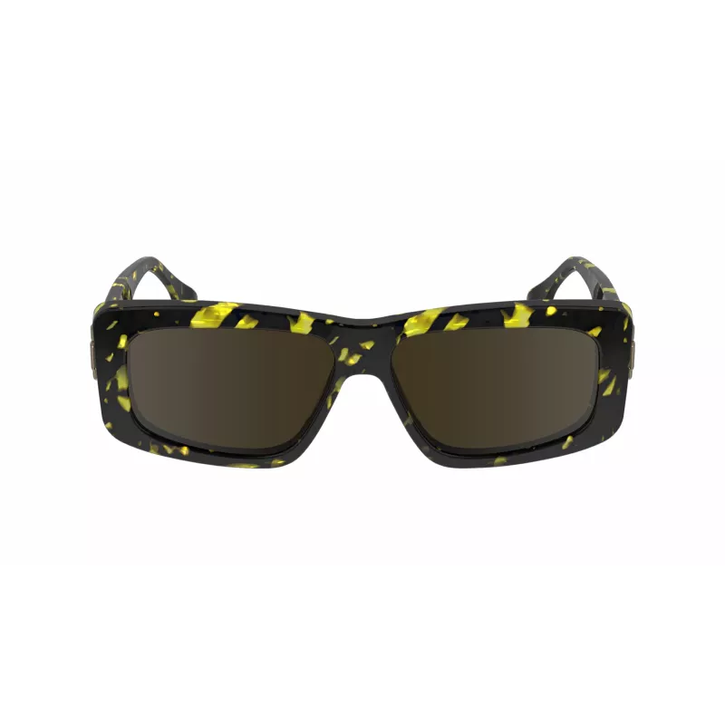 Victoria Beckham VB669S5513012 naisten kulmikkaat asetaatti-aurinkolasit - musta/harmaa - 55/13/145 mm