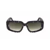 Victoria Beckham VB670S-010 naisten oversize-kulmikkaat aurinkolasit musta asetaatti harmaa linssi 54 mm